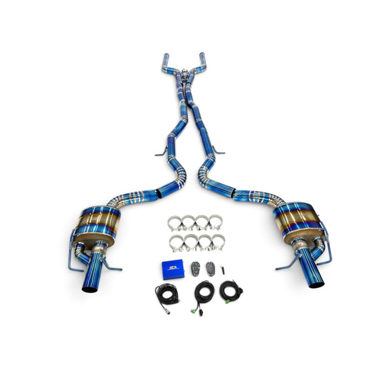 2015-2023 Mercedes AMG GT63 Valved Sport Exhaust System | X290/C190 Sedan - Titanium Exhaust / With Muffler - Exhausts
