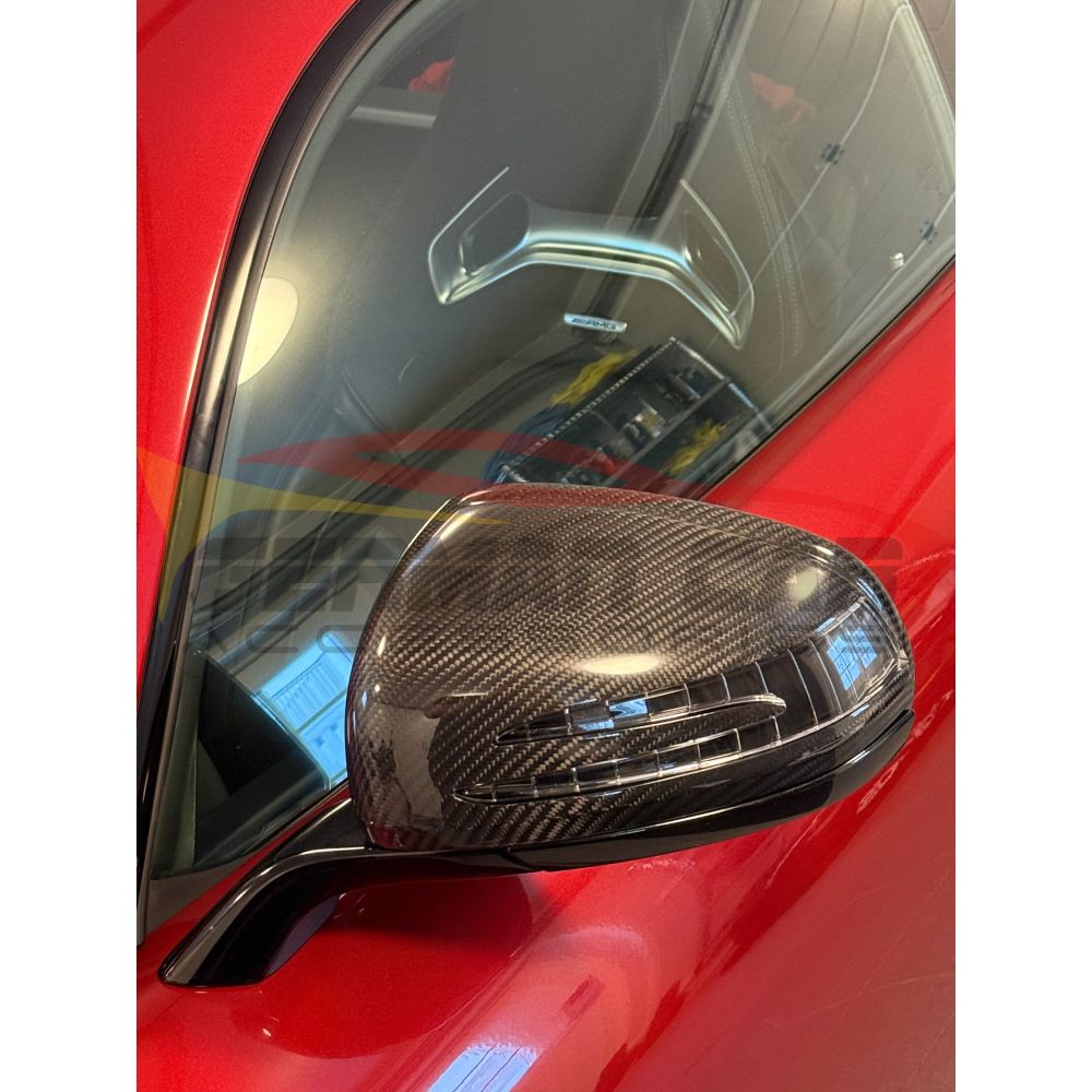 2015 - 2023 Mercedes Benz GT/GTS/GTR AMG Mirror Covers Carbon