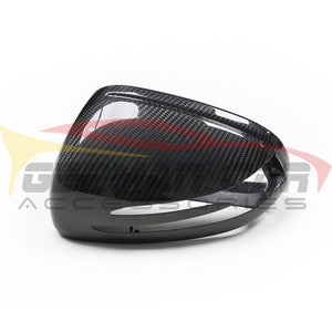 2015+ Mercedes-Benz Amg Gt/Gts/Gtc/Gtr Carbon Fiber Mirror Caps | C190 Coupe Front Grilles