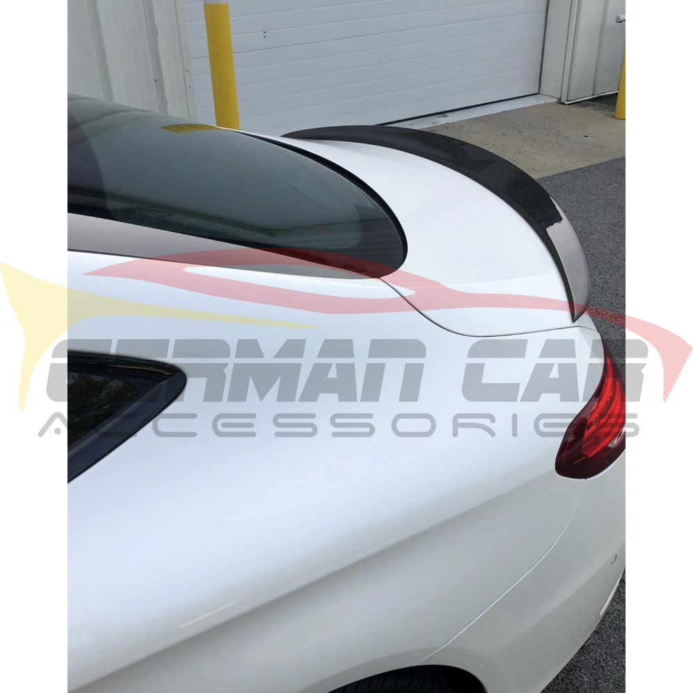 2015+ Mercedes-Benz C-Class Amg Style Carbon Fiber Trunk Spoiler | W205