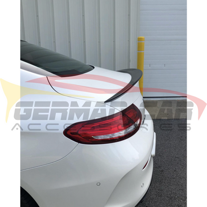 2015+ Mercedes-Benz C-Class Amg Style Carbon Fiber Trunk Spoiler | W205