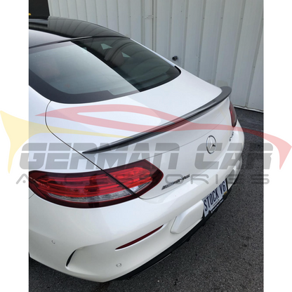 2015+ Mercedes-Benz C-Class Amg Style Carbon Fiber Trunk Spoiler | W205