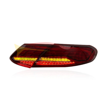 2015-2023 Mercedes-Benz C-Class Maybach Style Led Taillights | W205 Coupe