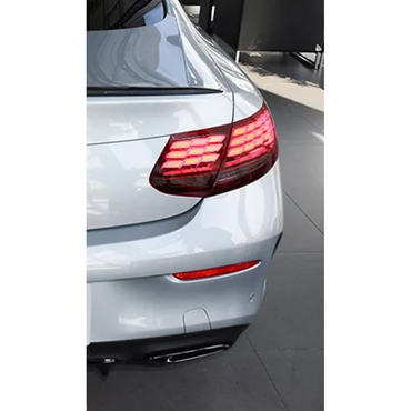 2015-2023 Mercedes-Benz C-Class Maybach Style Led Taillights | W205 Coupe Red