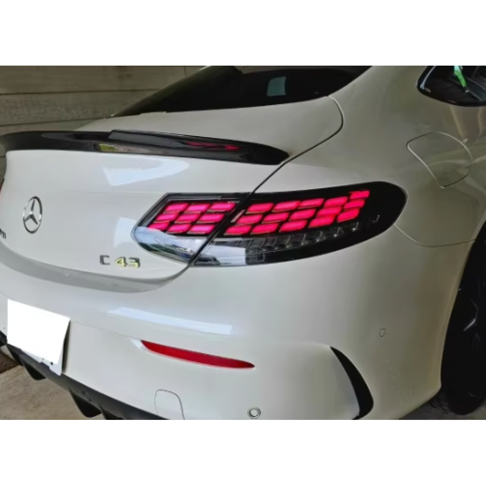 2015-2023 Mercedes-Benz C-Class Maybach Style Led Taillights | W205 Coupe Smoked