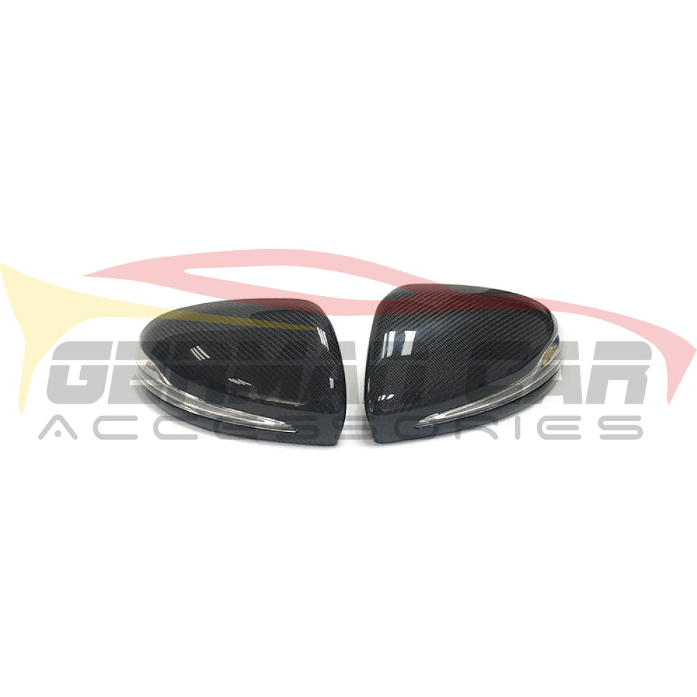 2015+ Mercedes-Benz C63 Amg Carbon Fiber Mirror Caps | W205