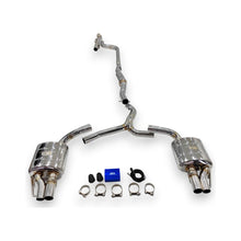 Load image into Gallery viewer, 2015-2023 Mercedes C-Class Valved Sport Exhaust System | W205 Stainless Steel / Chrome Tips

