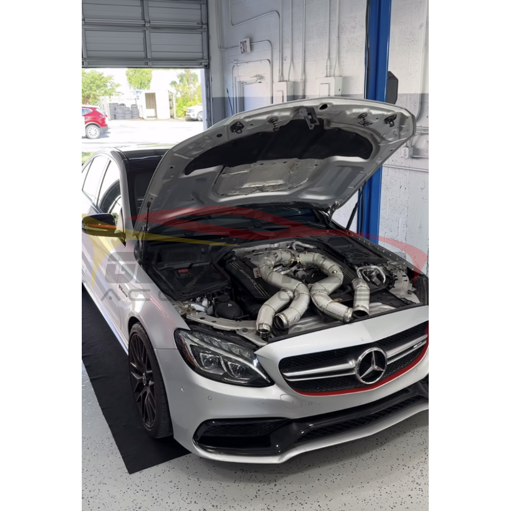 2015-2023 Mercedes C63 Amg Front Race Pipes | W205