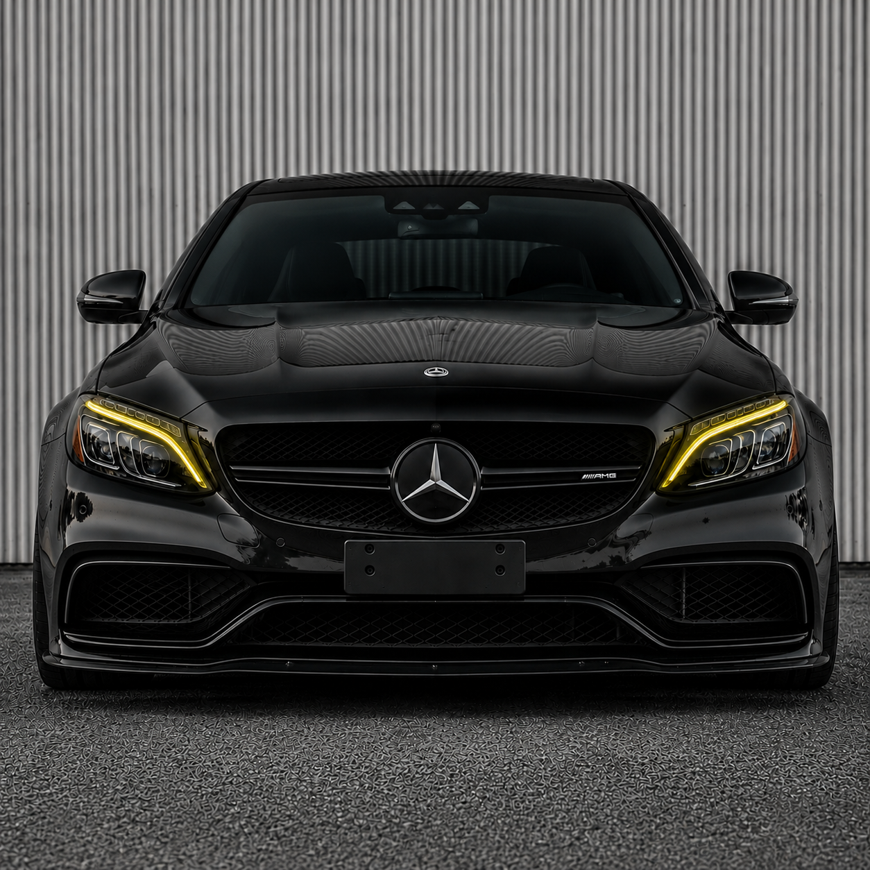 2015-2023 Mercedes-Benz C-Class/C63 AMG CSL Style Yellow DRL Modules | W205