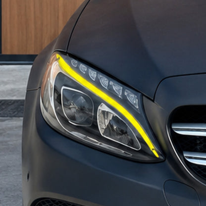 2015-2023 Mercedes-Benz C-Class/C63 AMG CSL Style Yellow DRL Modules | W205