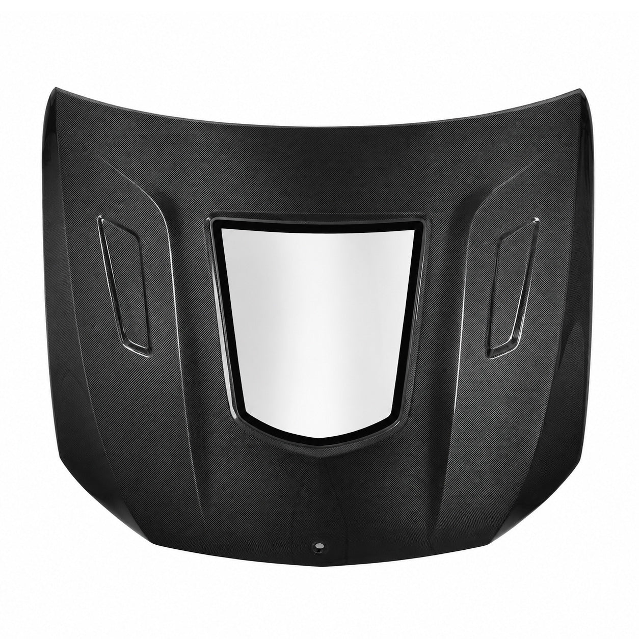 2015-2023 Mercedes C63 AMG Glass Engine Cover V2 Carbon Fiber Hood | W205