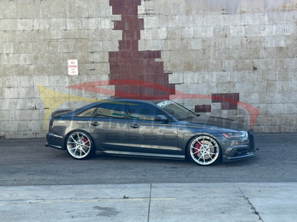 2016-2018 Audi A6/S6 Carbon Fiber KB Style Front Lip | C7.5 A6/S6 Front Lips/Splitters