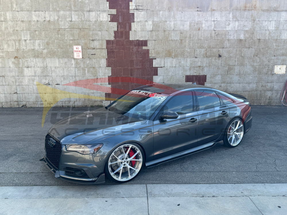 2016-2018 Audi A6/S6 Carbon Fiber KB Style Front Lip | C7.5 A6/S6 Front Lips/Splitters