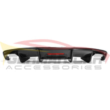 Load image into Gallery viewer, 2016-2018 Audi A7/s7 Carbon Fiber Diffuser With Led Brake Light | C7.5
