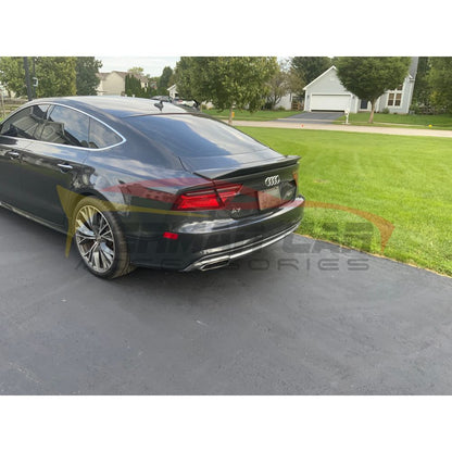 2016-2018 Audi A7/S7/RS7 Renntech Style Carbon Fiber Trunk Spoiler | C7.5 A7/S7/RS7 - Rear Trunk Spoilers
