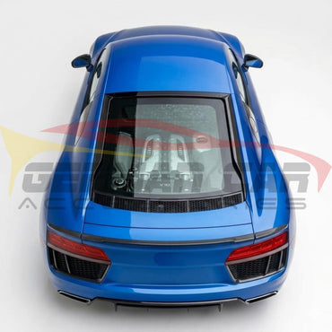 2017-2019 Audi R8 Triblade Style Carbon Fiber Rear Trunk Spoiler I MK2 Gen1 - Rear Trunk Spoilers