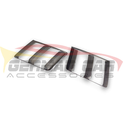 2016-2018 Audi R8 Carbon Fiber Front Bumper Air Vent Trim I MK2 - Additional Accessories