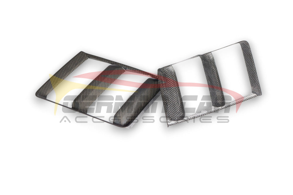 2016-2018 Audi R8 Carbon Fiber Front Bumper Air Vent Trim I MK2 - Additional Accessories