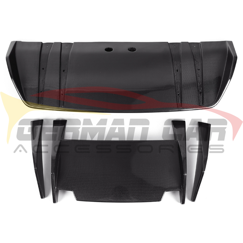 2016-2018 Audi R8 Carbon Fiber Rear Diffuser | Mk2 Gen 2 Front Lips/Splitters