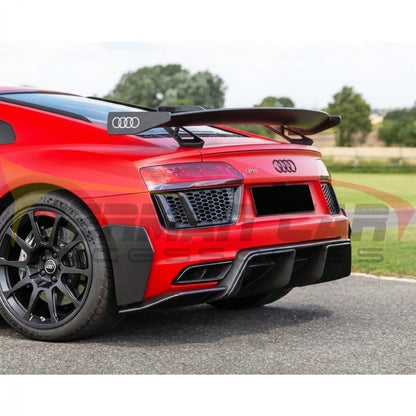 2017-2018 Audi R8 Performance Style Dry Carbon Fiber Rear Diffuser I MK2 - Rear Diffusers