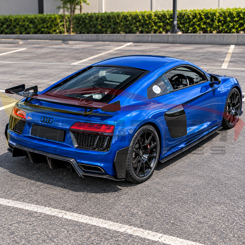 2016-2018 Audi R8 GT Style Carbon Fiber Rear Spoiler | MK2 Gen 2 - Rear Trunk Spoilers