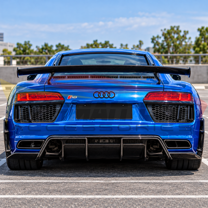 2016-2018 Audi R8 GT Style Carbon Fiber Rear Spoiler | MK2 Gen 2 - Rear Trunk Spoilers
