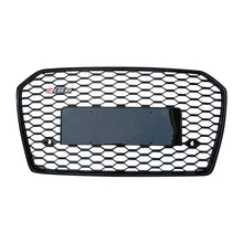 Load image into Gallery viewer, 2016-2018 Audi Rs6 Honeycomb Grille | C7.5 A6/s6 Black Frame Net All Mesh No Emblem / Yes Front
