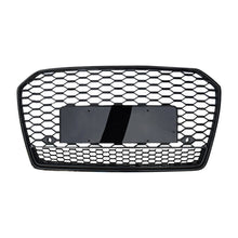 Load image into Gallery viewer, 2016-2018 Audi Rs6 Style Honeycomb Grille With Lower Mesh | C7.5 A6/S6 Black Frame / Yes Front
