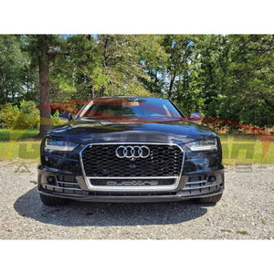 2016-2018 Audi Rs7 Honeycomb Grille With Quattro In Lower Mesh | C7.5 A7/s7
