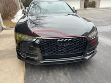 Load image into Gallery viewer, 2016-2018 Audi Rs7 Honeycomb Grille With Quattro In Lower Mesh | C7.5 A7/S7 Front Grilles
