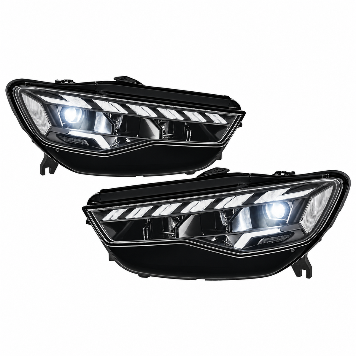 2016-2018 Audi A6/S6 RS Style LED Headlights | C7.5