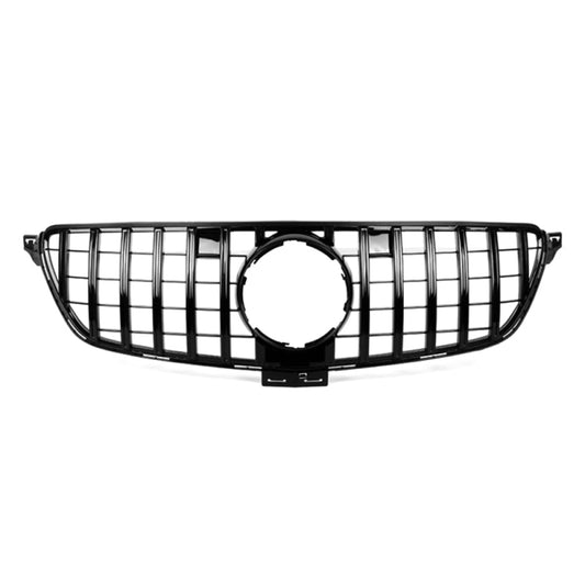 2016-2019 Mercedes-Benz Gle Gtr Style Front Grille | W166 Facelift Gloss Black Grilles