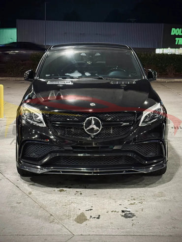 2016-2019 Mercedes-Benz GLE63 AMG Carbon Fiber Front Lip | W166 Front Lips/Splitters