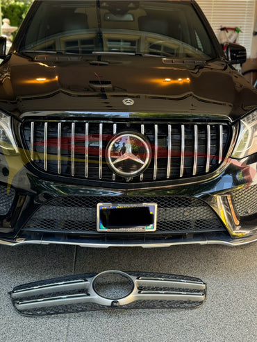 2016-2019 Mercedes-Benz Gls Gtr Style Front Grille | W166 Facelift Grilles