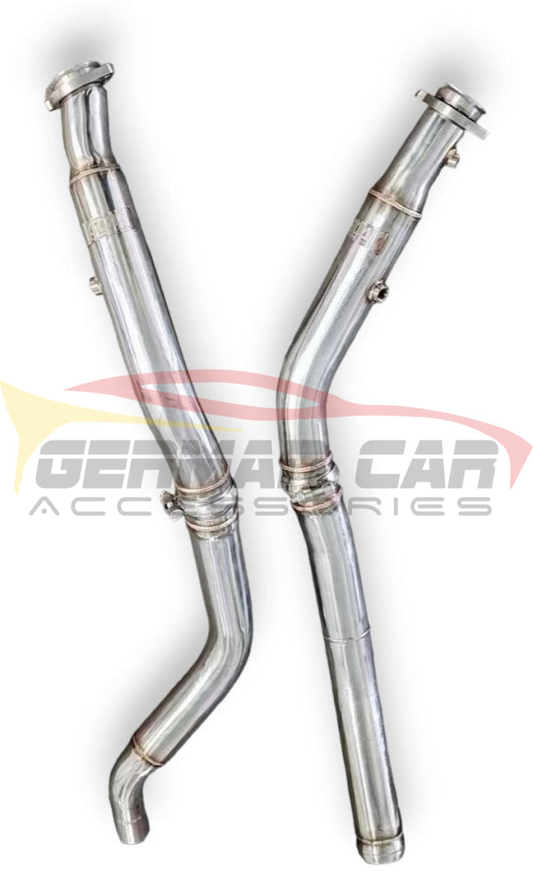 2016-2019 Mercedes Gle63 Amg Downpipes | W166 No Heat Shield / Racing Downpipe (No Cat) Front Race