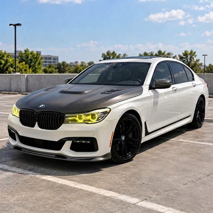 2016-2019 BMW 7-Series V-Style Carbon Fiber Hood | G11/G12