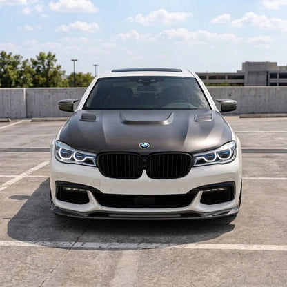 2016-2019 BMW 7-Series V-Style Carbon Fiber Hood | G11/G12