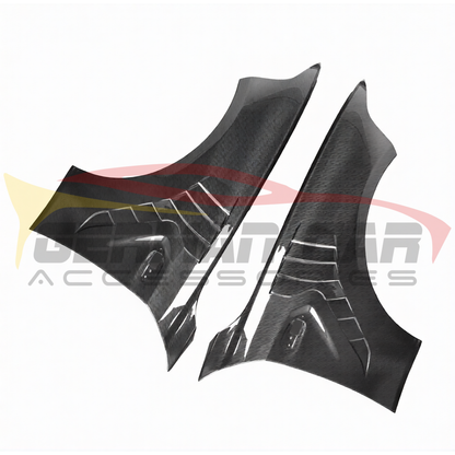 2016-2021 BMW M2 Dry Carbon Fiber Front Side Fender Trim I F87 - Additional Accessories