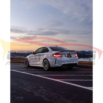 2016-2021 BMW M2 Performance Style Carbon Fiber Trunk Spoiler | F87 Rear Trunk Spoilers