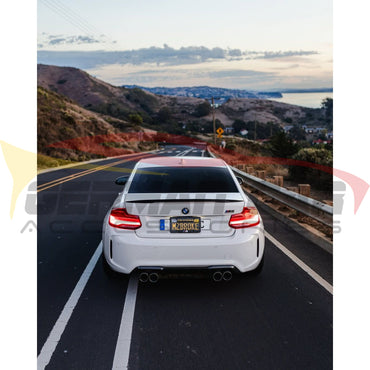 2016-2021 BMW M2 Performance Style Carbon Fiber Trunk Spoiler | F87 Rear Trunk Spoilers