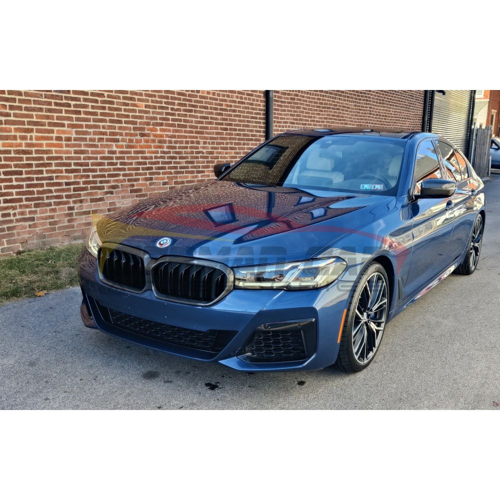 2017-2023 BMW 5-Series Carbon Fiber Mirror Caps | G30 Mirror Caps