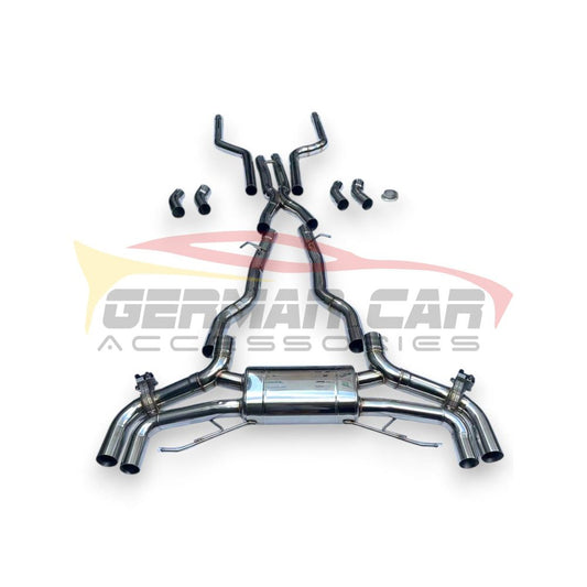 2016-2022 Bmw 750I Valved Sport Exhaust System | G11/G12 Stainless Steel / Chrome Tips Exhausts