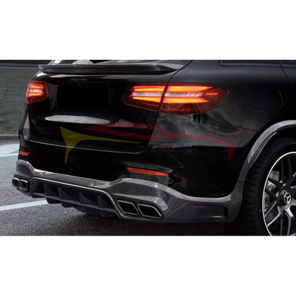 2016-2022 Mercedes-Benz GLC-Class/GLC 63 AMG Carbon Fiber Rear Diffuser | X253 Rear Diffusers