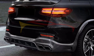 2016-2022 Mercedes-Benz GLC-Class/GLC 63 AMG Carbon Fiber Rear Diffuser | X253 Rear Diffusers