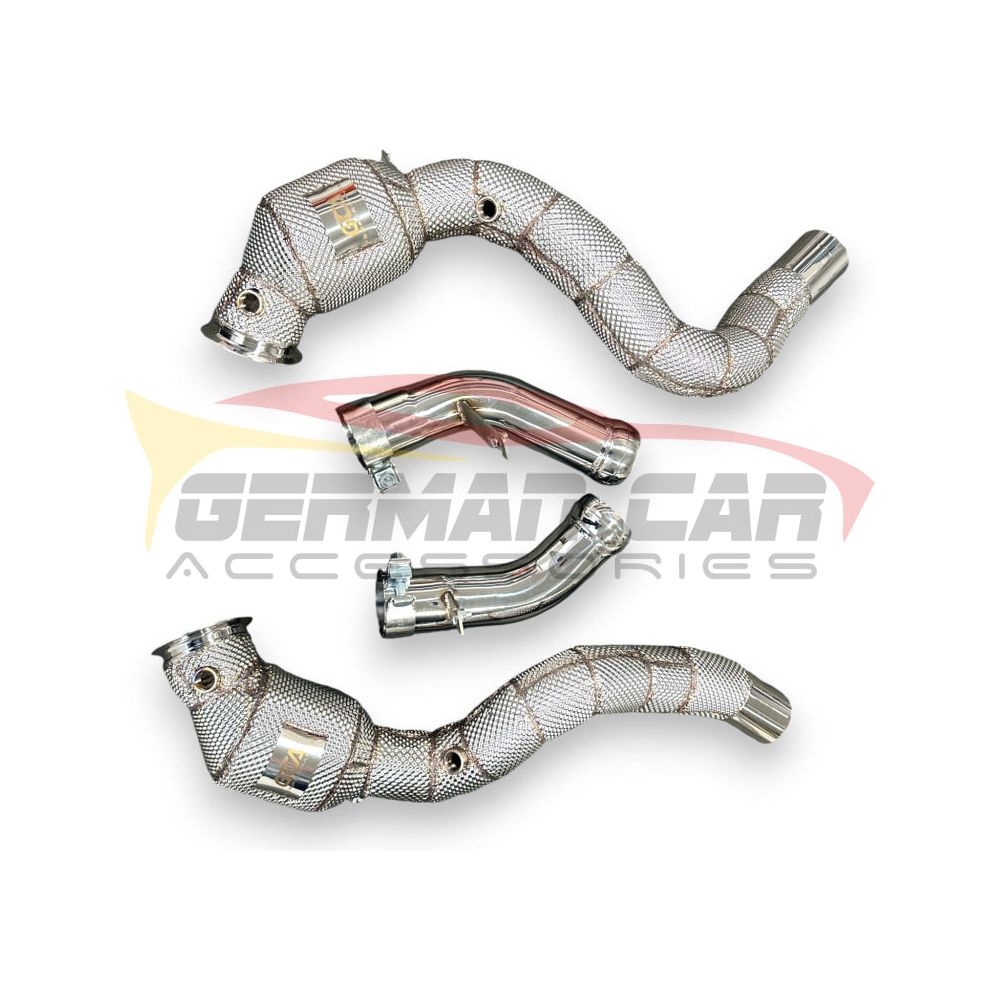 2016-2022 Mercedes Glc63 Amg Downpipes | W253 Front Race Pipes