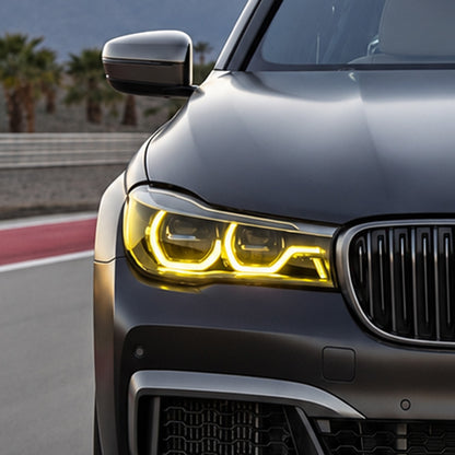 2016-2022 BMW 7-Series CSL Style Headlight Yellow DRL Module | G11/G12