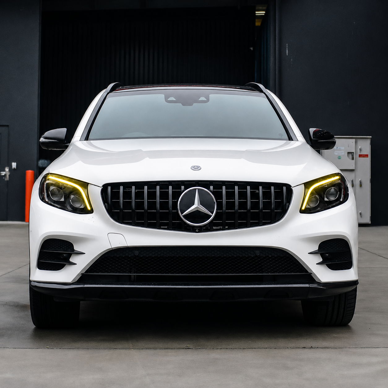 2016-2022 Mercedes-Benz GLC-Class/GLC63 AMG CSL Style Headlights Yellow DRL Modules | X253/C253