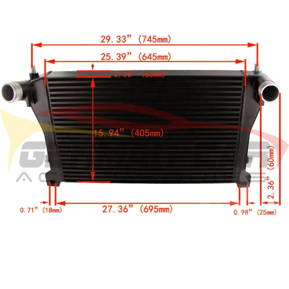 2016-2023 Audi TT/TTS Intercooler | MK3 TT/TTS Intercoolers
