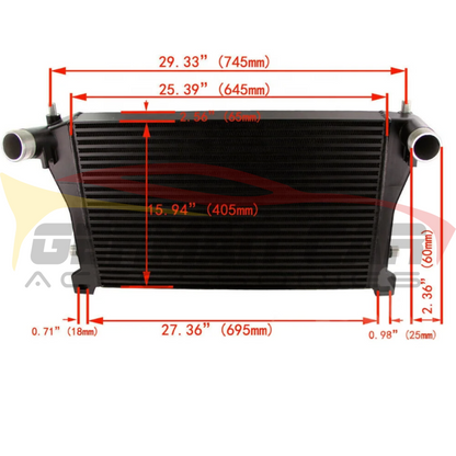 2016-2023 Audi TT/TTS Intercooler | MK3 TT/TTS Intercoolers