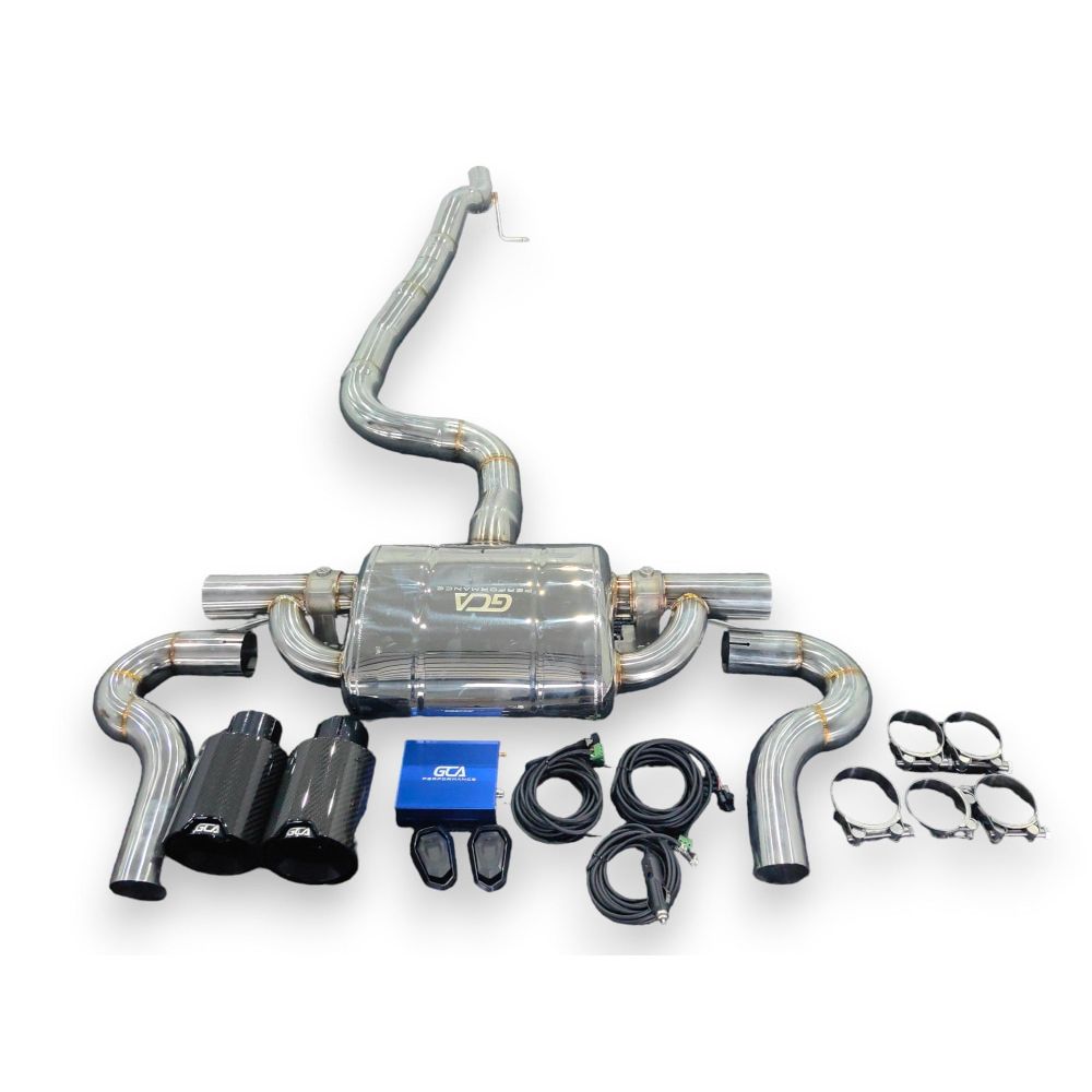 2016-2023 Audi Tt/Tts Valved Sport Exhaust System | Mk3 Stainless Steel / Chrome Tips